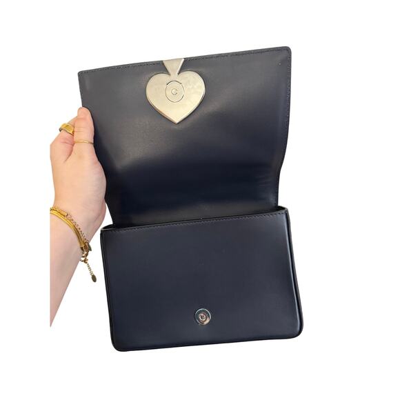 Kate Spade Denim Amelia Jeweled Shoulder Bag w/ Crystal Spade - Picture 6 of 16